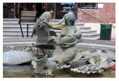 Ghirardelli Square  Mermaid  Fountain